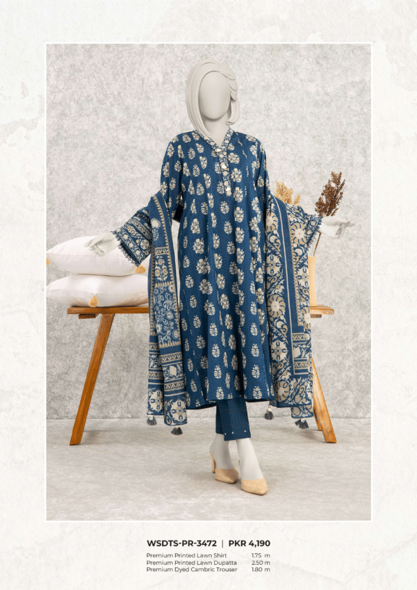 MTJ premium Printed Lawn 3-Piece Collection Vol-25,2025 - Image 6