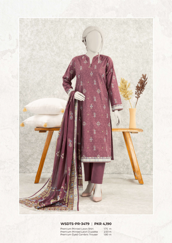 MTJ premium Printed Lawn 3-Piece Collection Vol-25,2025 - Image 8